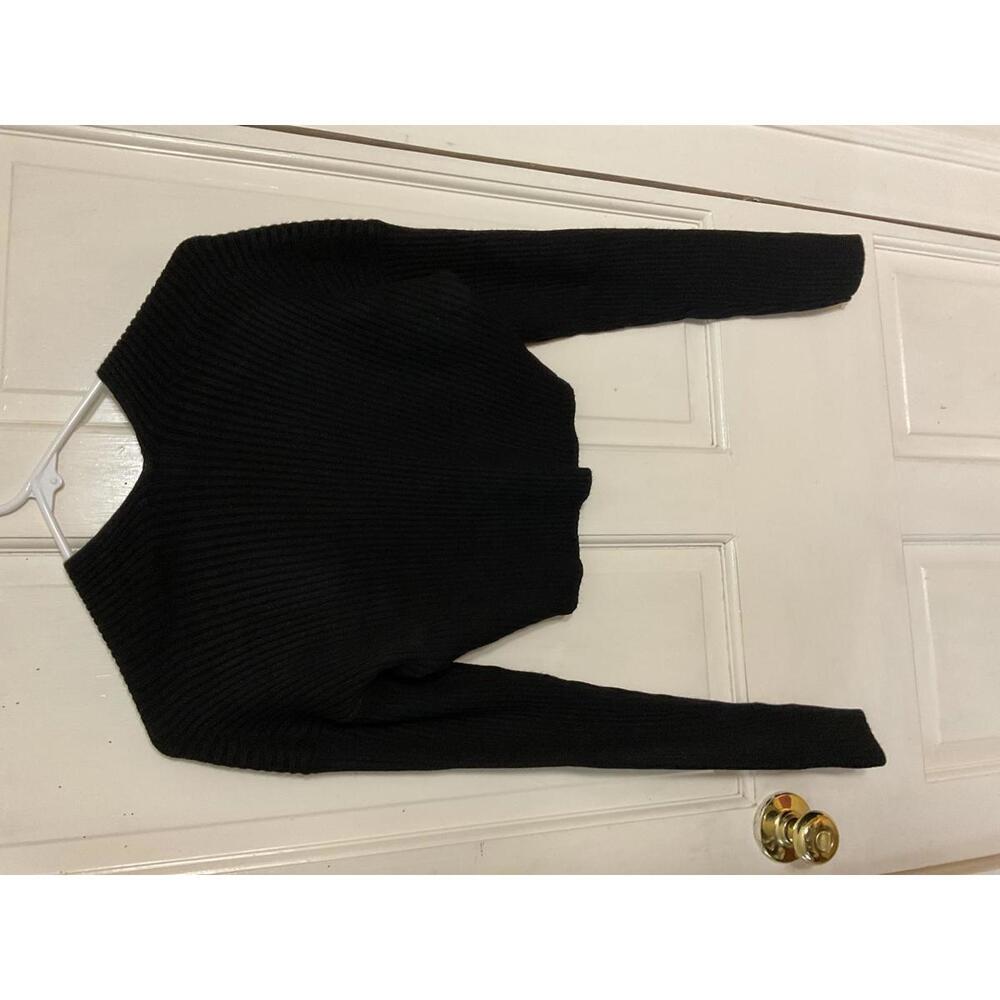a new day black shrug cardigan long sleeve sweater Medium - Picture 2 of 7
